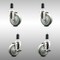 Service Caster 4 Inch 316SS Gray Poly Swivel 1-3/8 Inch Expanding Stem Caster Brake SCC, 2PK SCC-SS316EX20S414-PPUB-2-TLB-2-138 - alternate 3